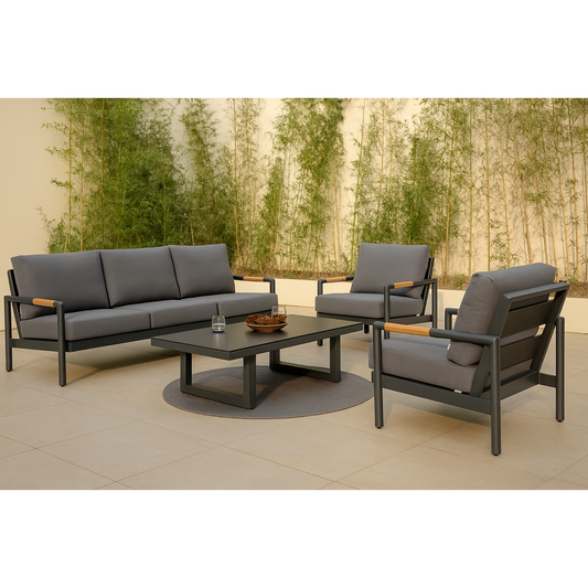 Solterra Luxe Outdoor Lounge Set
